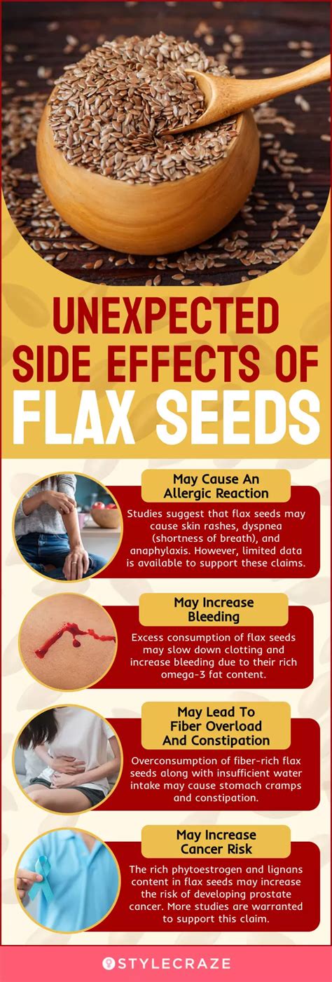 flax seed dangers.